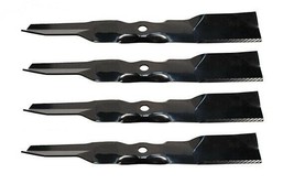 Set of 4 High Lift Blades for John Deere: M170639, UC22008, GY20683. 21-3/8" - $50.99