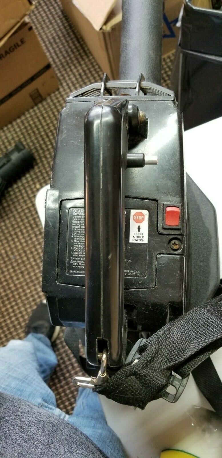 Craftsman Sears 32cc Gas Leaf Blower & Vacuum 2 cycle 180 MPH 375 CFM