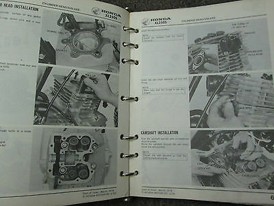 1982 1983 HONDA XL250r XL 250R Service Repair Shop Manual BRAND NEW 