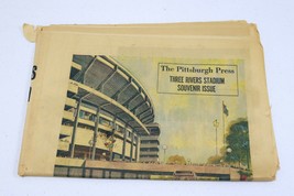 ORIGINAL Vintage 1970 Pittsburgh Press Three Rivers Stadium Souvenir New... - $29.69