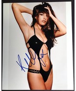 Kelly Brook hand signed sexy photo HOT! FHM&#39;S 2005 Sexiest woman in the ... - $79.99