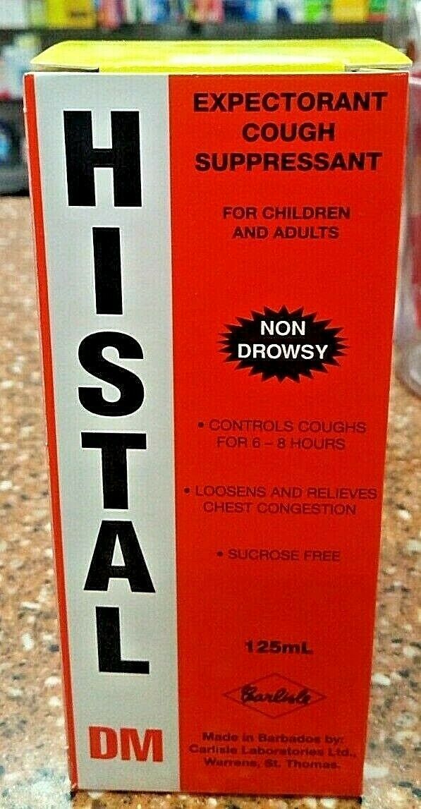 HistaL Expectorant, Cough Suppressant 125mL (Non-Drowsy) Adult and Children