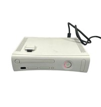 Microsoft Xbox 360 White Console RROD Red Ring of Death For Parts Only - $39.59