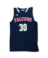 Under Armour Falcons Next Layup Basketball Jersey Youth Medium Navy Blue... - $10.80