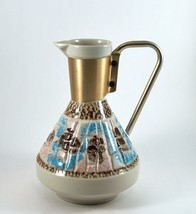 Midcentury Modern Hiller Chiller Water Pitcher 9.5&quot; Made in USA Vintage ... - $12.99