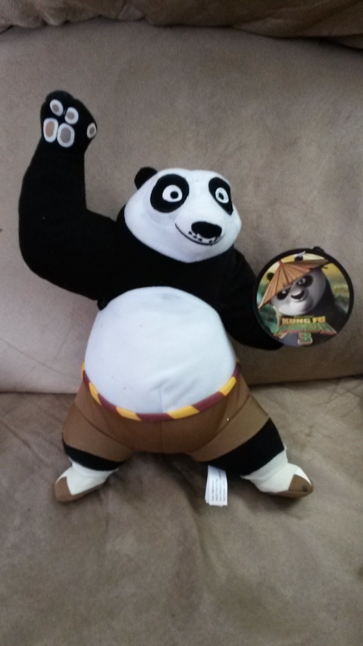 plush kung fu panda