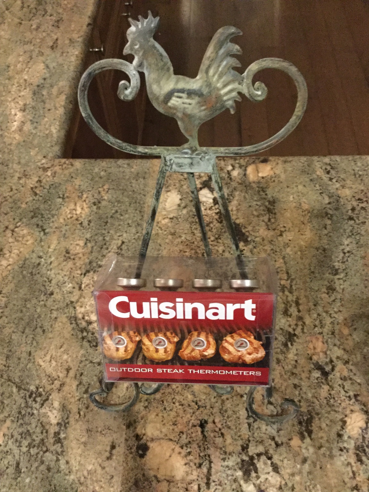 Cuisinart Outdoor Steak Thermometers Grill Stainless Steel New