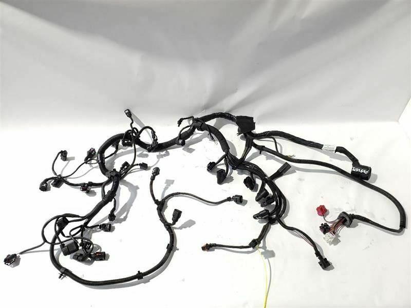 Primary image for Engine Wiring Harness PN: 03H971610T One Broken Clip See Pics OEM 2012 Cayenne
