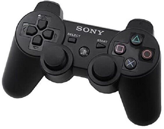 Sony Ps3 Dualshock 3 Wireless Controller Black Cechzc2e Sixaxis Controllers And Attachments 5264