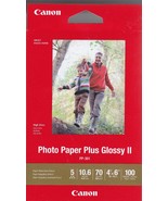 Canon Photo Paper Plus Glossy II 4&quot; x 6&quot; - 100 Sheets PP-301 - $9.90