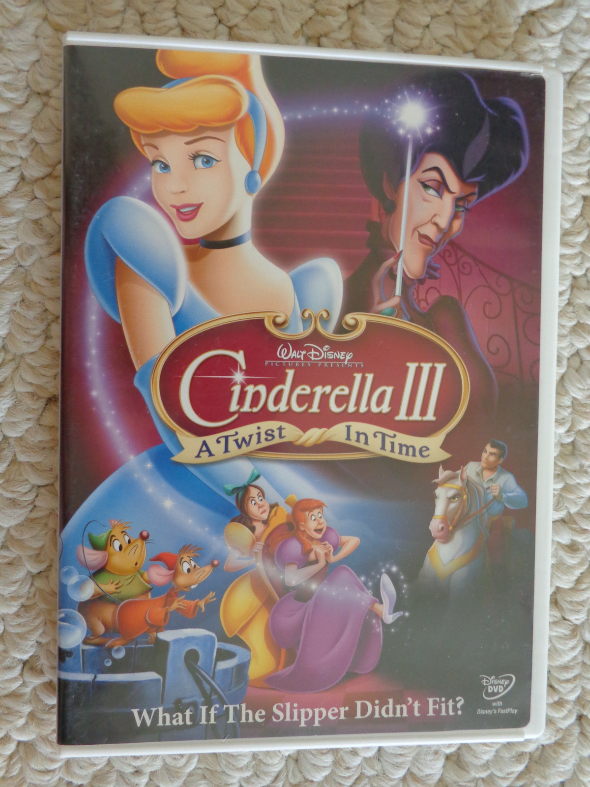 Cinderella III by Walt Disney A Twist In Time DVD (#3045/11) - DVDs ...