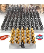 LOTR The Noldor Elves &amp; Uruk-Hai ORC Army Soliders 21 Minifigures Set - $29.89+