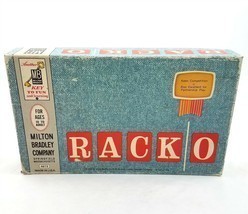 Vintage 1961 Milton Bradley Company Racko Rack-O Board Game MB Made in USA - $39.59