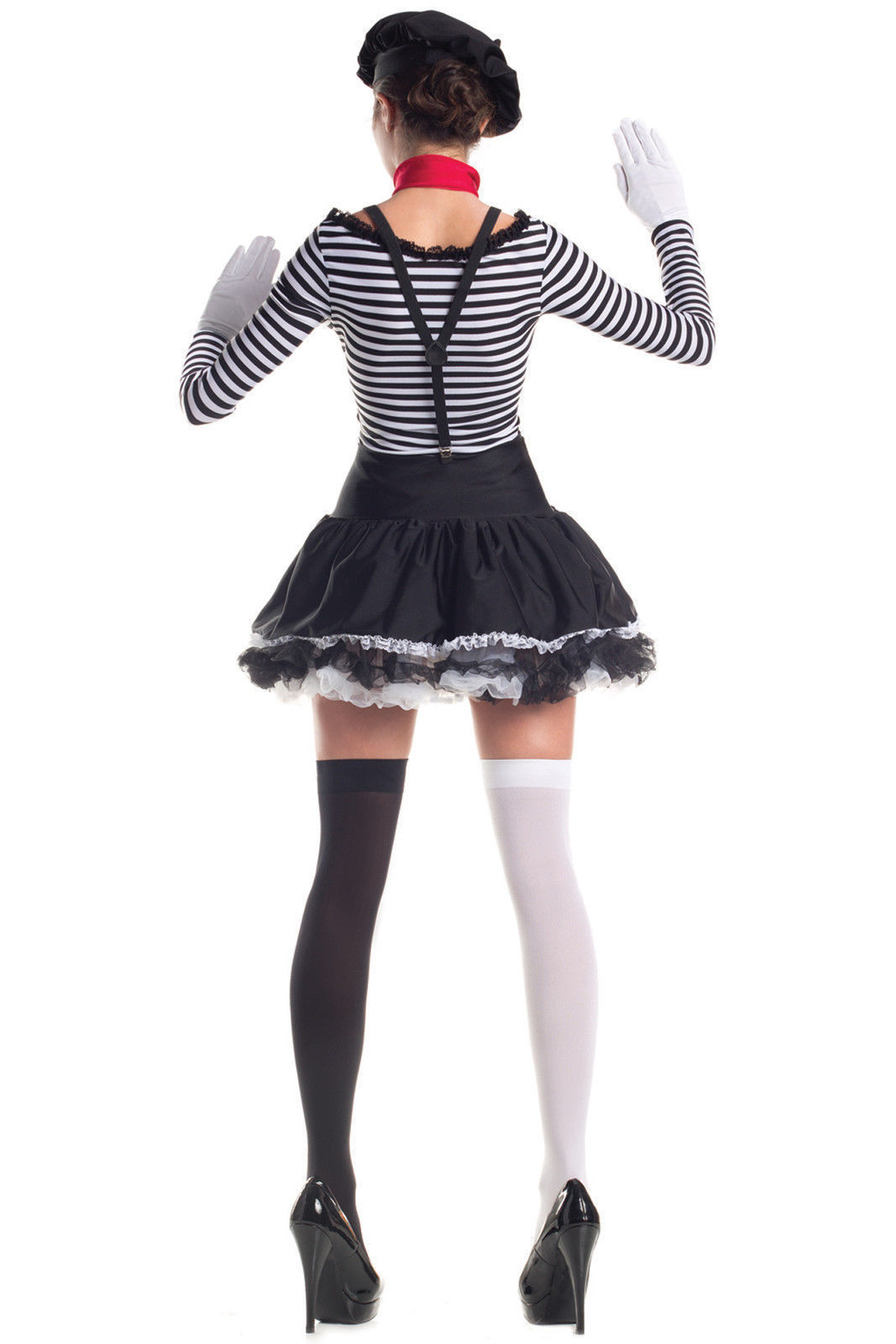 Mermerizing Mime Costume for Adults size Small New by Party King PK222 Cost...