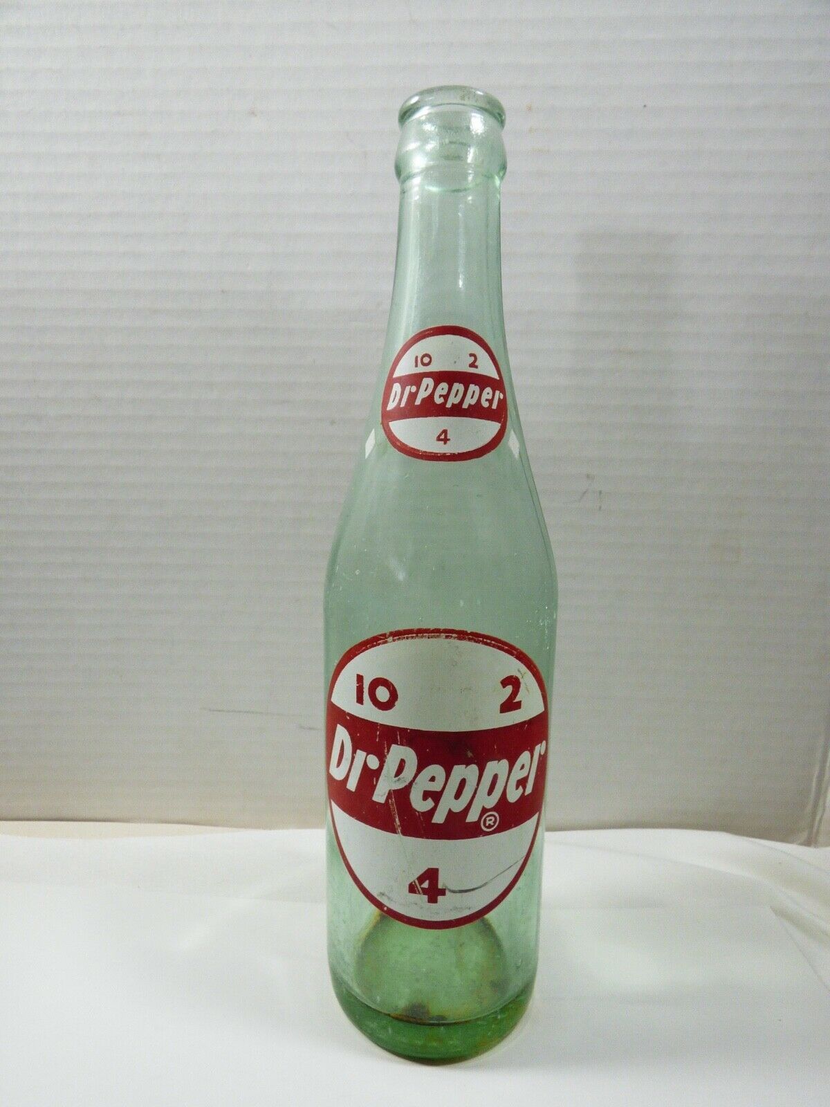 Vintage Rare Glass Dr Pepper 12oz Bottle 10 2 4 Dr Pepper