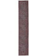 Rugs.com Sisu Collection Washable Rug - 14 Ft Runner Rust Red Flatweave ... - $129.00