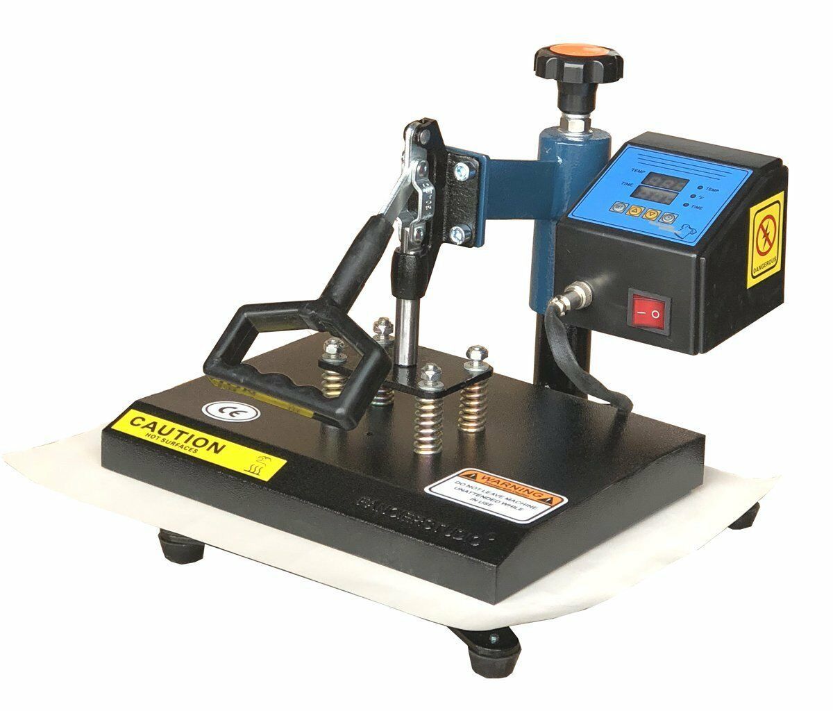 Power Heat Press Machine, Swing Away Rhinestone Vinyl Transfers W