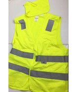 Demography Single Yellow Reflective Ultra High Visibility Safety Vest On... - $12.86