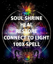 100x COVEN CAST SOUL SHRINE HEAL RESTORE CONNECT TO LIGHT Cassia4 Witch ... - $39.91