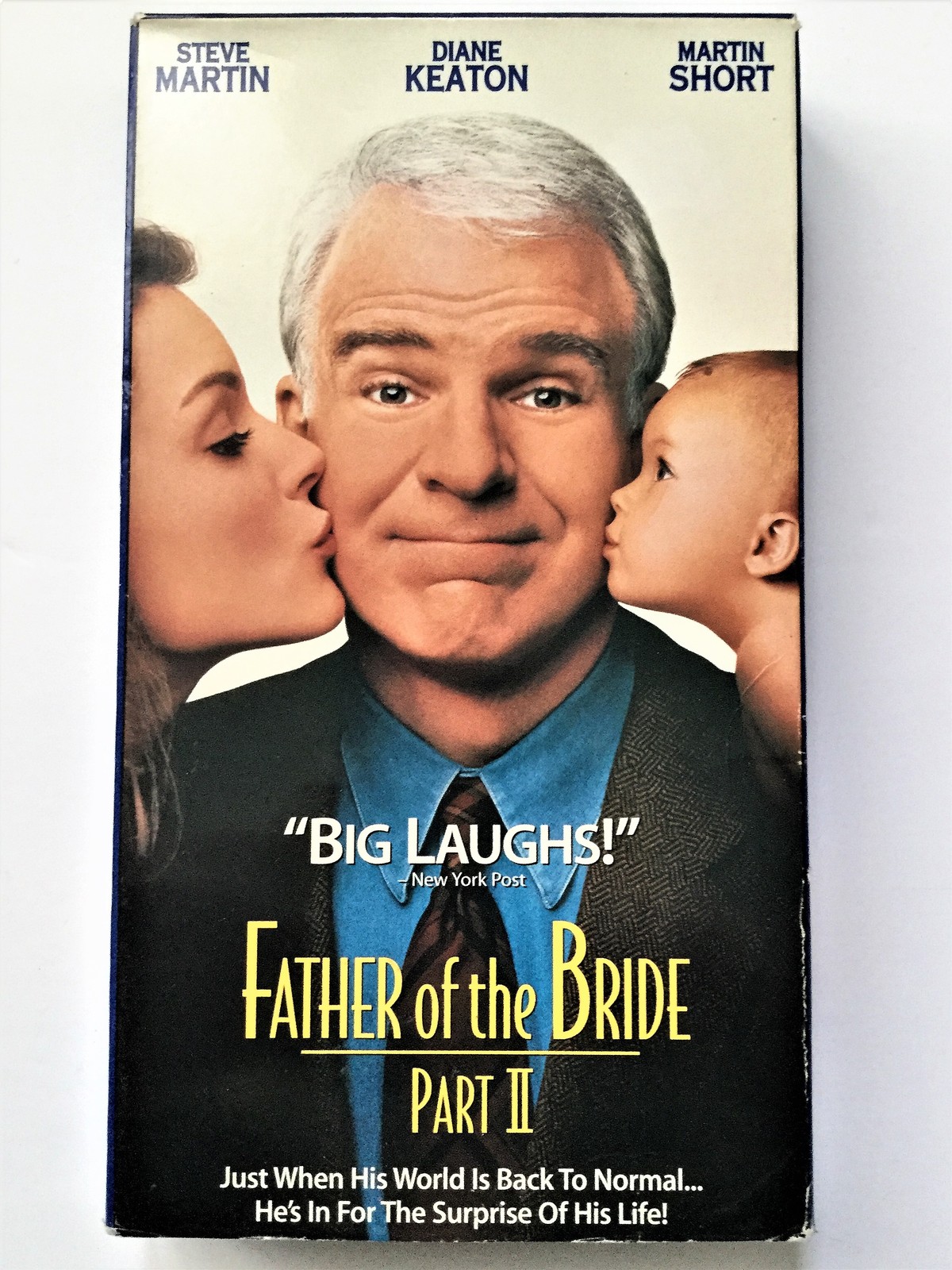 FATHER OF THE BRIDE Part II with Steve Martin (VHS) 1992 VHS Tapes