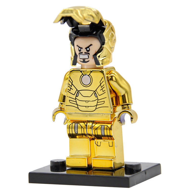 golden lego figure