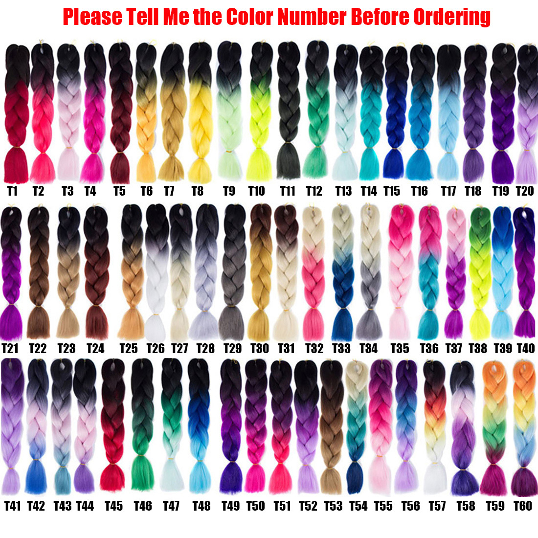 Jumbo Braids Synthetic Hair Extensions and 50 similar items