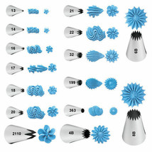 Wilton Open Star Decorating Tips New Assorted Sizes Cake Icing Decoratio... - $1.97+