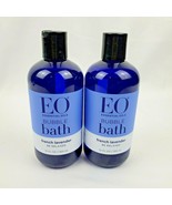 2X EO Products Essential Oils Bubble Bath French Lavender Be Relaxed 12o... - $33.26