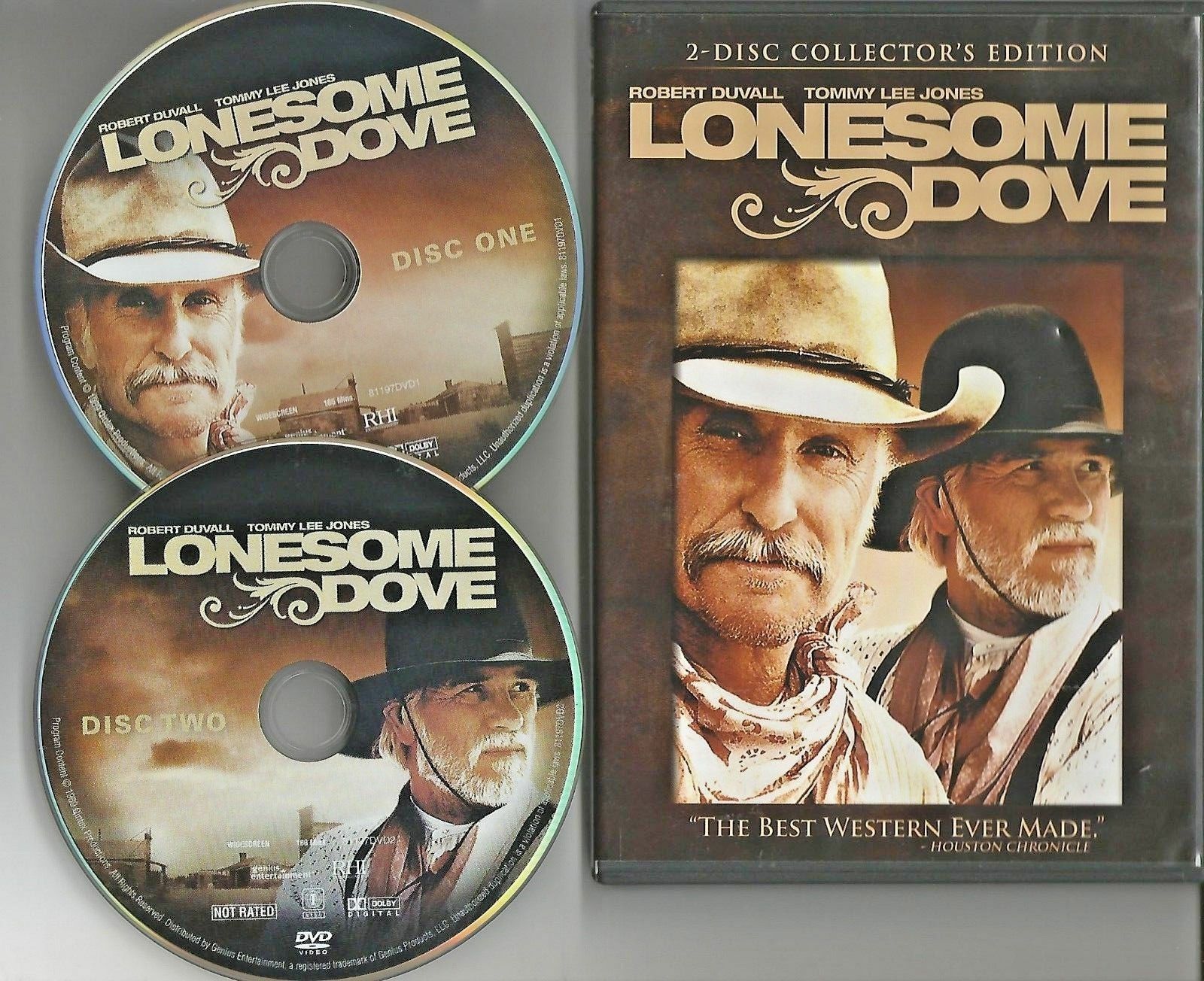 LONESOME DOVE 373min. DVD Anjelica HUSTON Steve BUSCEMI Diane LANE ...