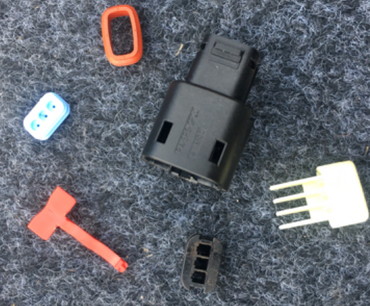 thumbnail image 2 of 8x 2-Pin Ignition Coil Connector For Ford Mazda – WPT-986, WPT-579 Replacement 2 of 6