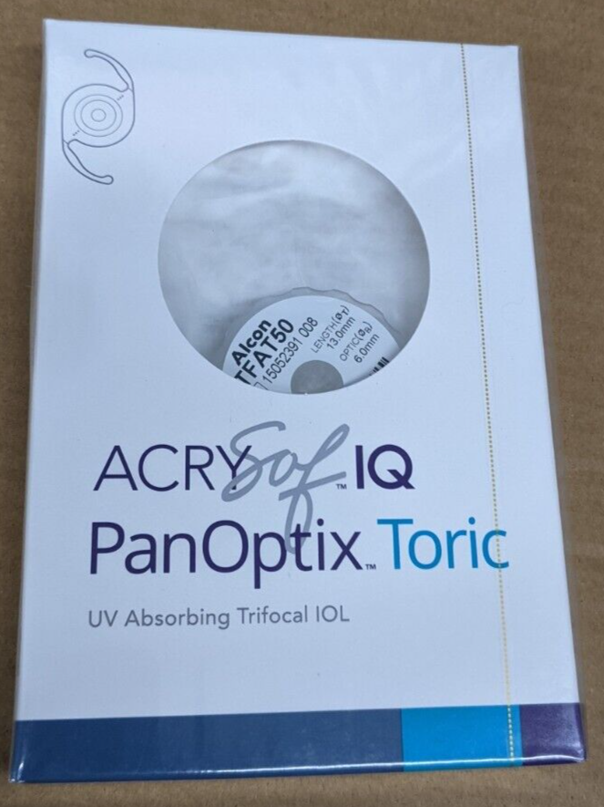 ACRY Sof IQ PanOptix Toric UV Absorbing Trifocal IOL TFAT Size D D Other Health