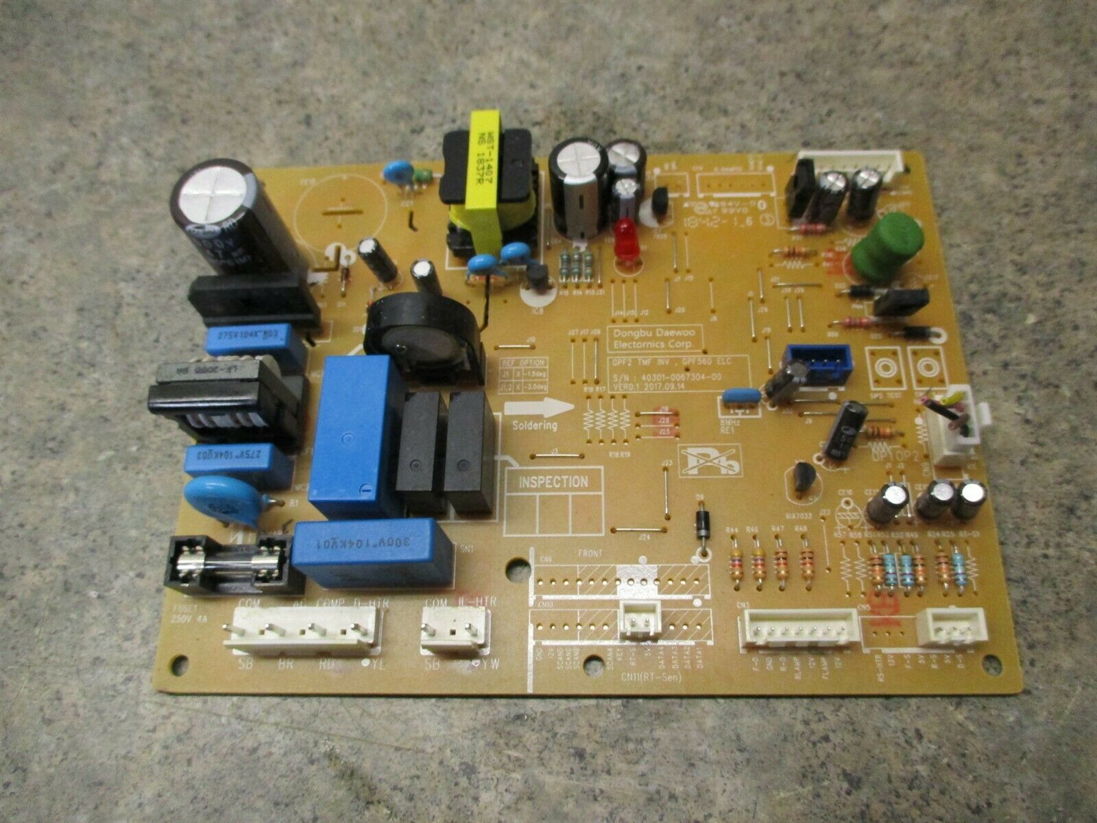DAEWOO REFRIGERATOR CONTROL BOARD PART # RTE21GBWCS - Refrigerator
