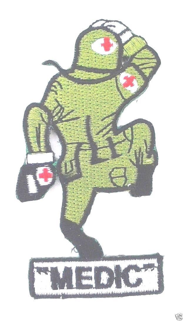 ARMY  MEDIC FUNNY MEDICAL NURSE EMBROIDERED PATCH - $23.74