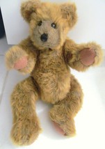 TY VINTAGE 1996 &quot;SAM&quot; TEDDY BEAR PLUSH BROWN EYES &amp; NOSE 13&quot; - $39.68