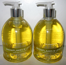 2 Bath &amp; Body Works Hand Soap with Olive Oil 13.3 oz Snowflakes &amp; Lemons - $29.99