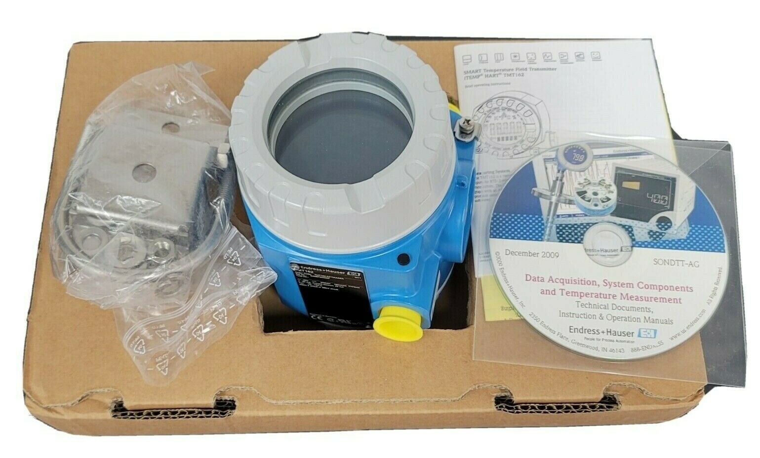 NEW ENDRESS HAUSER TMT162A213AAAKA HART TRANSMITTER FW. 1.03.05