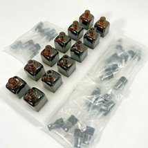(12 Pack) - 1.7oz/50ml Amber Refillable Essential Oils Bottles w/ 24 Spr... - $18.99