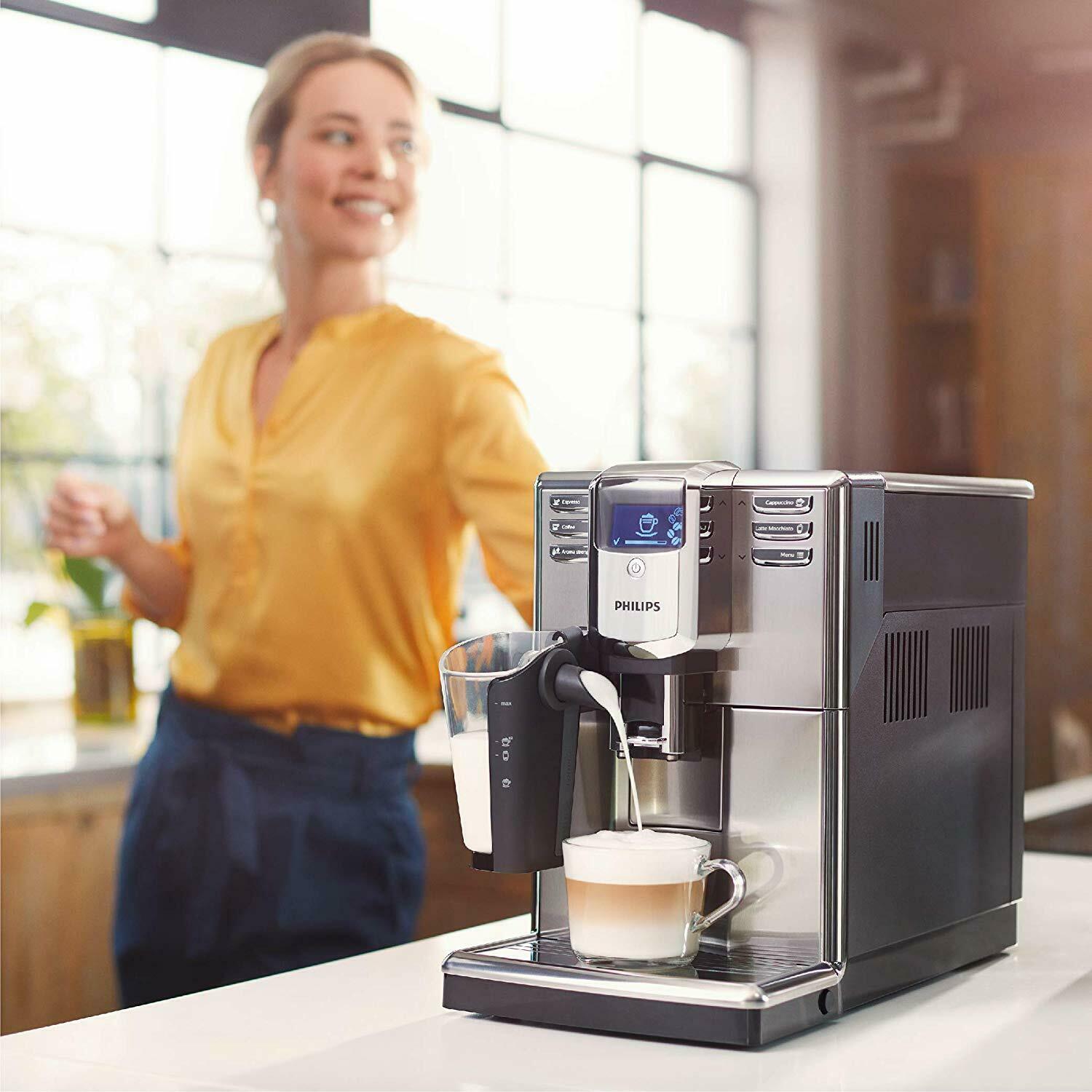 Philips Series 5000 Coffee Maker Automatic Espresso Grinder Ceramic