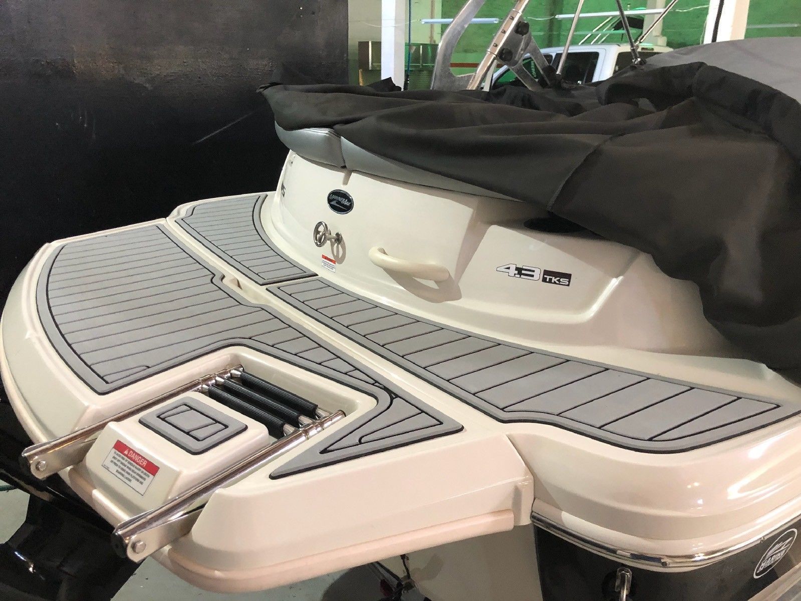 2009 Regal 2700 Bowrider Swim Platform and Cockpit Pad Boat EVA Teak