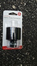 Heavy Duty Grounded with Metal Clamp Connector - Black Globe Electric - $9.49