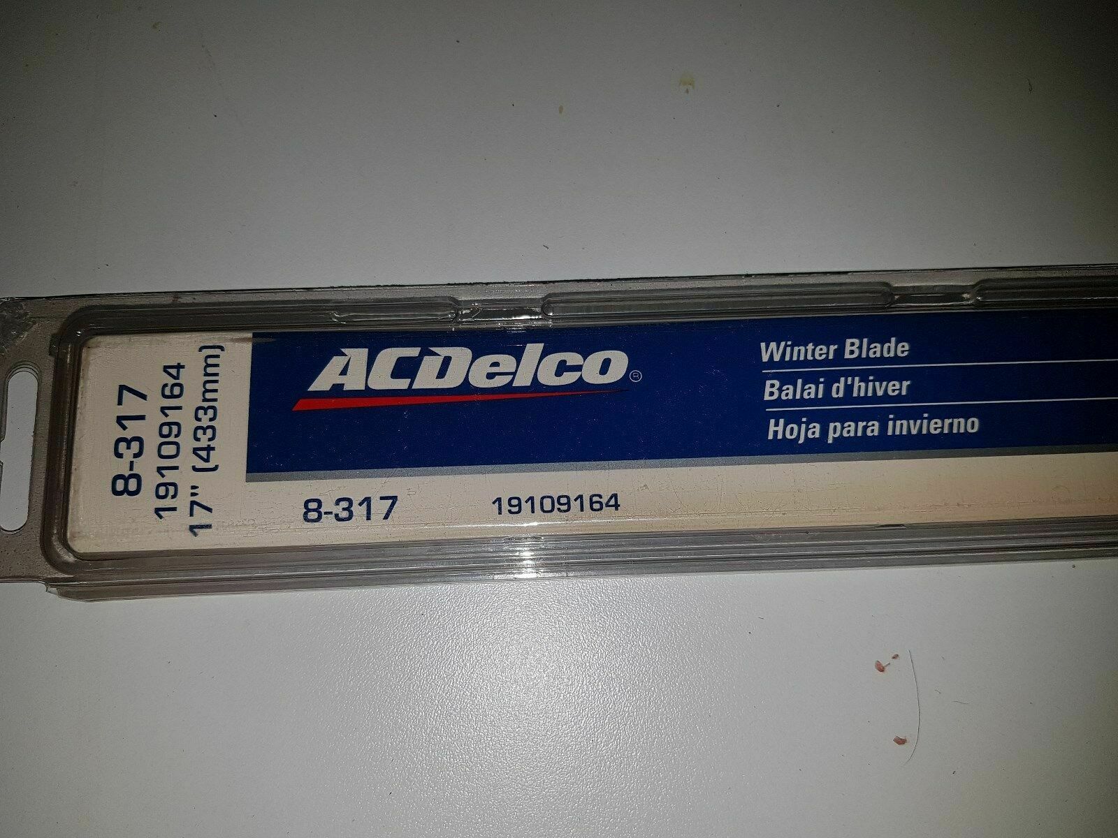 Pack of 1 ACDelco 8-3319 Specialty Winter Beam Wiper Blade 19 in Pack of 1 ACDelco 8-3319 Specialty Winter Beam Wiper Blade 19 in