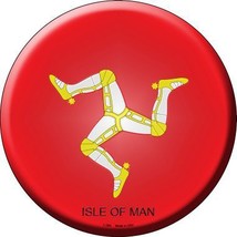 Isle Of Man Country Novelty Metal Circular Sign - $27.95