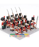 13pcs Napoleonic Wars British NCO Fusilier Army Soldiers Minifigures Bri... - $26.98