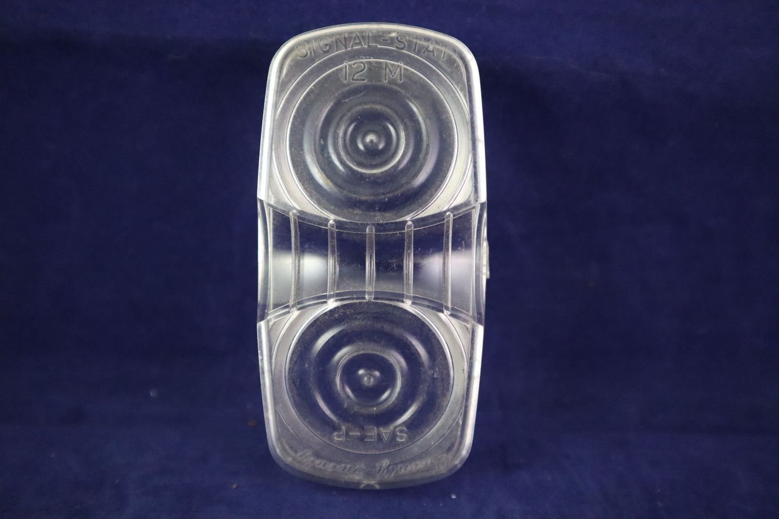 Vintage Signal Stat Twenty Twenty 12M Clear Marker Light Lens Pair