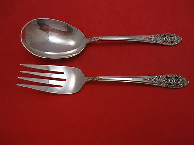 Primary image for Crown Princess by International Sterling Silver Salad Set All Sterling 9 1/4"