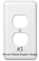 Ice Age Light Switch Duplex Outlet & more wall cover plate Home decor image 13
