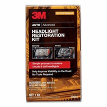 3M Headlight Lens Restoration System-Car, Truck, Glass, Body,  Auto, Cloth, Tape - $28.49
