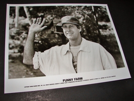 1988 FUNNY FARM George Roy Hill Movie Press Photo Chevy Chase Yankees Ca... - $9.95