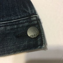 GapKids Girls Boys XS Blue Denim Jacket Dark Wash Button Snap - $17.77