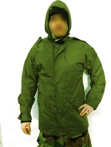 1980s Danish Army waterproof Parka military coat jacket raincoat rain gear M84 - $20.00